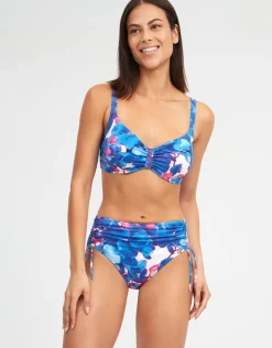 Nuria Ferrer Tahiti Underwired Bikini Top - Blue Floral Online