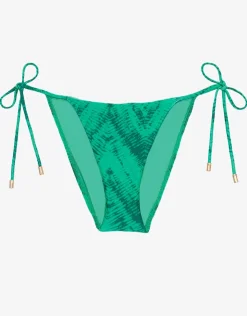 ViX Paula Hermanny Tamale Jaque Tie Side Bikini Pant - Green Clearance