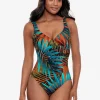 Miraclesuit Tamara Tigre It's a Wrap Swimsuit - Multi Clearance