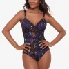 Miraclesuit Tapiz Siren Swimsuit - Black Multi Sale