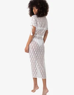 Iconique Temptation Kaftan - White Online