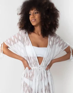 Iconique Temptation Kaftan - White Online