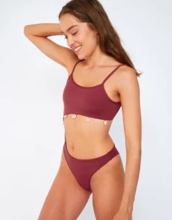Banana Moon Terrasun Fentana Swimsuit - Dark Rose New