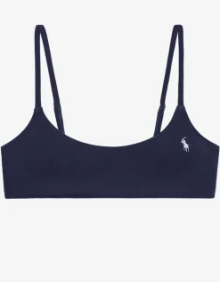 Polo Ralph Lauren Terry Kennedy Bralette Bikini Top - Navy Blue Best