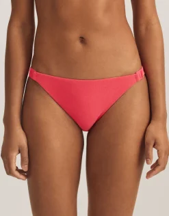 Polo Ralph Lauren Terry Logo Trim Devin Hipster Bikini Pant - Coral Sale