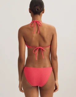 Polo Ralph Lauren Terry Logo Trim Devin Hipster Bikini Pant - Coral Sale
