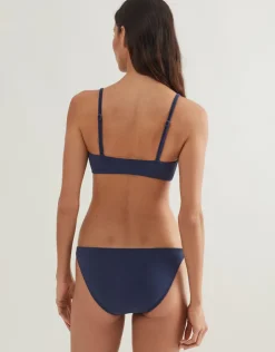 Polo Ralph Lauren Terry Side Tab Devin Hipster Bikini Pant - Navy Blue Best