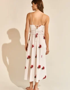 Maryan Mehlhorn The Bloom Dress - White Red Best