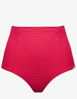 Maryan Mehlhorn The Bloom High Waist Bikini Pant - Radiant Red Outlet