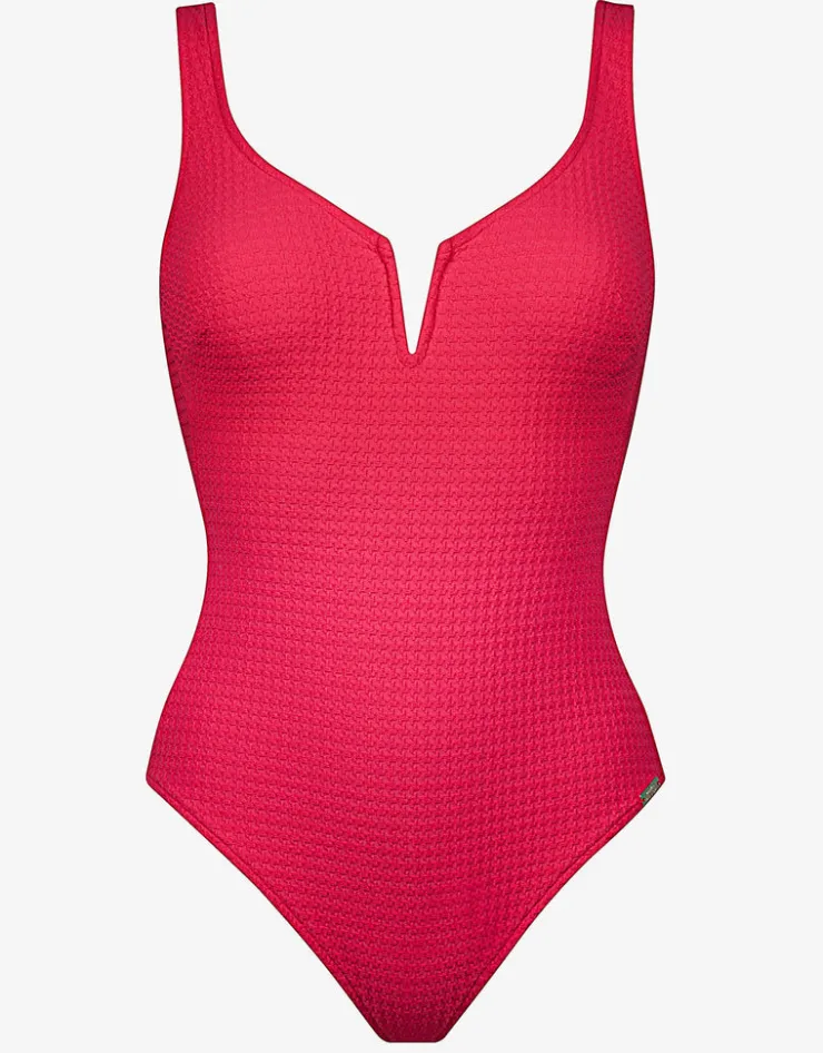Maryan Mehlhorn The Bloom Underwired Swimsuit - Radiant Red Online