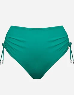Lidea The Core High Waist Adjustable Bikini Pant - Palm Green New