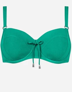 Lidea The Core Underwired Bikini Top - Palm Green Fashion