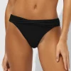 Watercult The Essentials Twist Front Bikini Pant - Black Discount