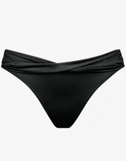 Watercult The Essentials Twist Front Bikini Pant - Black Discount