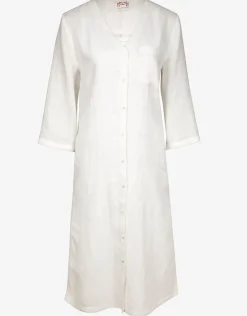 Maryan Mehlhorn The White Collection Midi Beach Shirt - Natural White Discount