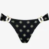 Watercult Tiles Craft Hipster Bikini Pant - Black Neutrals Hot