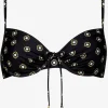 Watercult Tiles Craft Underwired Bikini Top - Black Neutrals Clearance