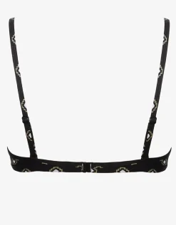 Watercult Tiles Craft Underwired Bikini Top - Black Neutrals Clearance