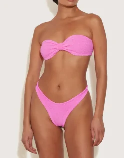 Hunza G Tina Bikini Set - Bubblegum Pink Sale