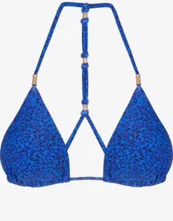 ViX Paula Hermanny Tita Blue Shaye T-Back Bikini Top - Blue Online