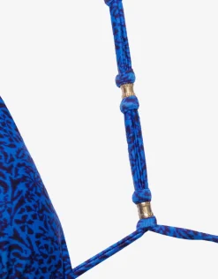 ViX Paula Hermanny Tita Blue Shaye T-Back Bikini Top - Blue Online