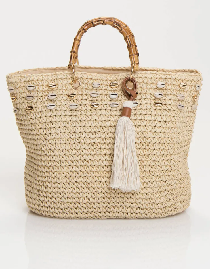 Pia Rossini Tivoli Bag - Natural Discount