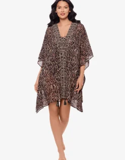 Miraclesuit Topkapi Caftan - Black Multi Hot