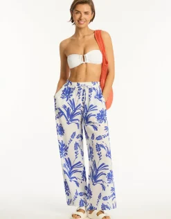 Sea Level Tradewind Beach Pant - Cobalt New