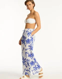 Sea Level Tradewind Beach Pant - Cobalt New