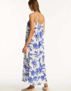 Sea Level Tradewind Sun Dress - Cobalt Online