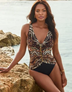 Miraclesuit Tribal Tigress Charmer Swimsuit - Animal Online