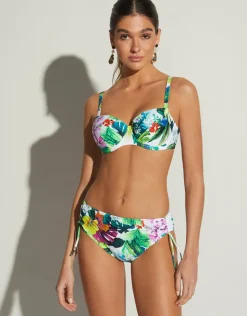 Roidal Tropic Underwired Balcony Bikini Set - Tropical Discount
