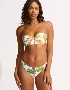Seafolly Tropica Hipster Bikini Pant - Ecru Online