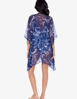 Miraclesuit Tropica Toile Kaftan - Midnight Clearance