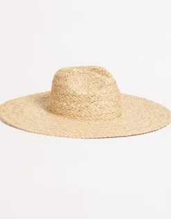 Seafolly Tropics Woven Raffia Hat - Natural Best