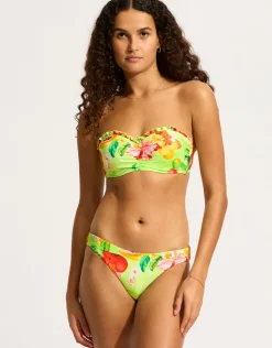 Seafolly Tropique Hipster Bikini Pant - Aloe Gel Clearance