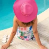 Pia Rossini Tulum Hat - Pink New