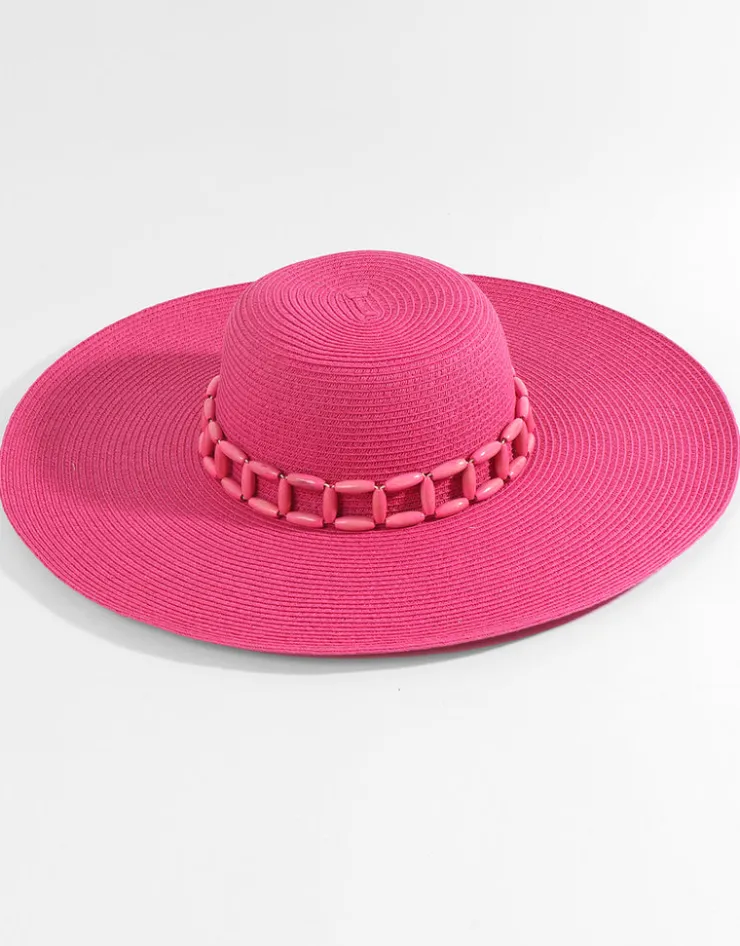Pia Rossini Tulum Hat - Pink New