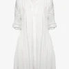 Maryan Mehlhorn Tunic Beach Dress - Off White Fashion
