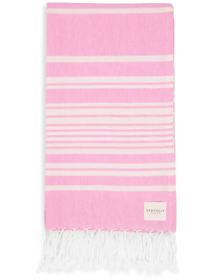 Seafolly Turkish Towel Set - Pink Outlet
