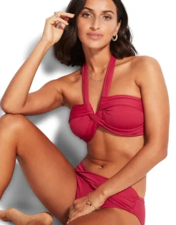 Seafolly Twist Band Hipster - Rouge Online