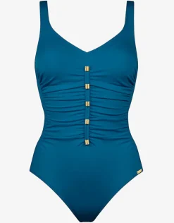 Charmline Uni Swimsuit - Ocean Blue New