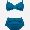 Charmline Uni Underwired Bikini Set - Ocean Blue Discount