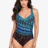 Miraclesuit Untamed It's A Wrap Swimsuit - Blue Online