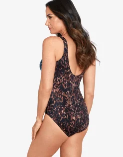 Miraclesuit Untamed It's A Wrap Swimsuit - Blue Online