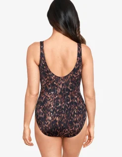 Miraclesuit Untamed It's A Wrap Swimsuit - Blue Online