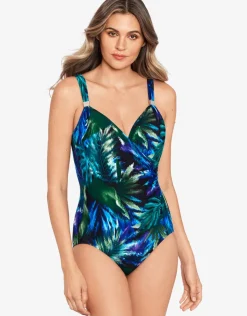 Miraclesuit Useppa Siren Swimsuit - Blue Outlet