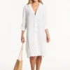 Sea Level Vacation Beach Shirt - White New