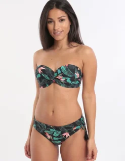 Banana Moon Valparaiso Merenda Banded Bikini Bottom - Black Clearance