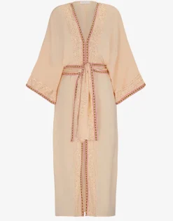 Pitusa Vanessa Sequin Kimono - Melon Clearance
